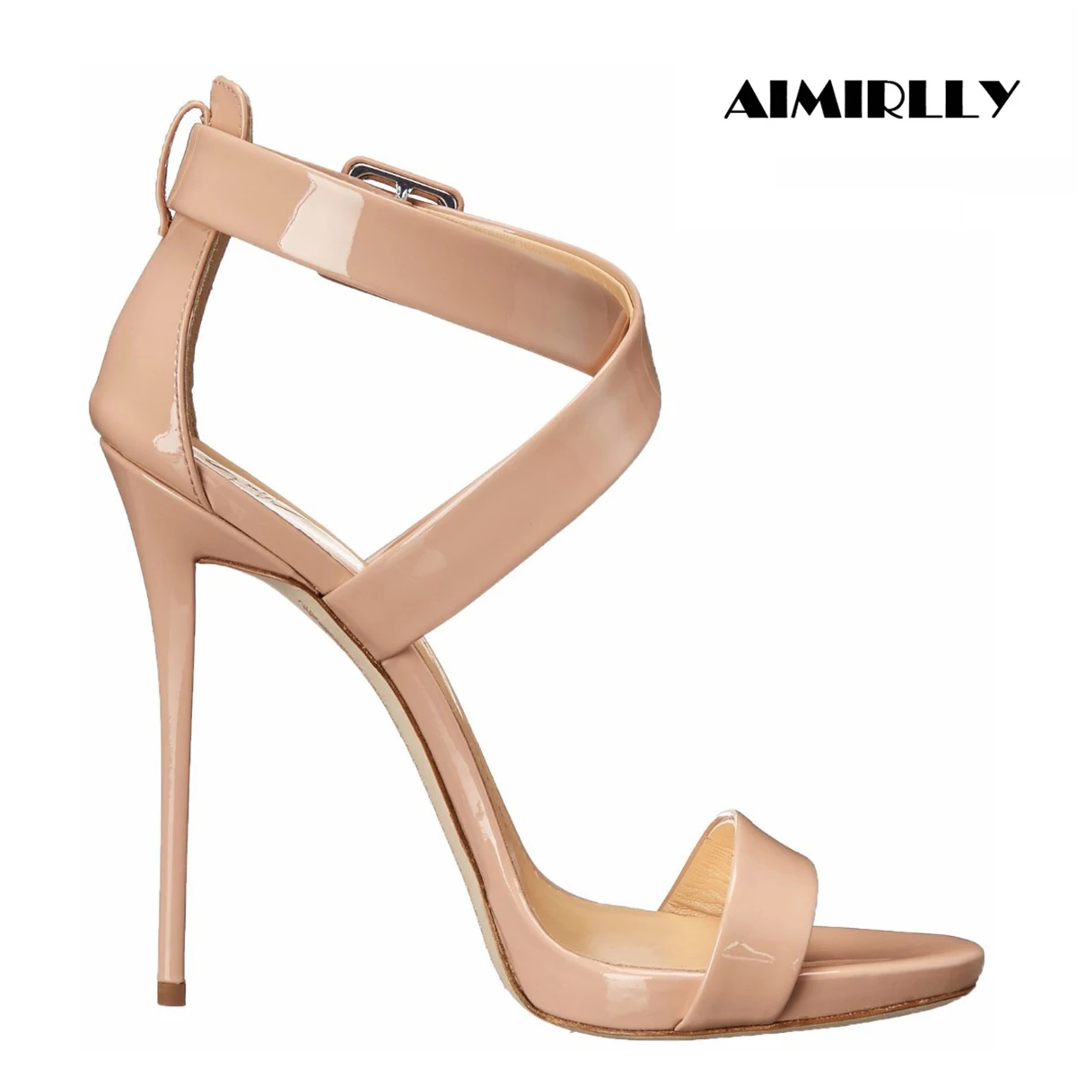 Women'S Shoes For Work - Aimirlly Damskie sandały na wysokim obcasie