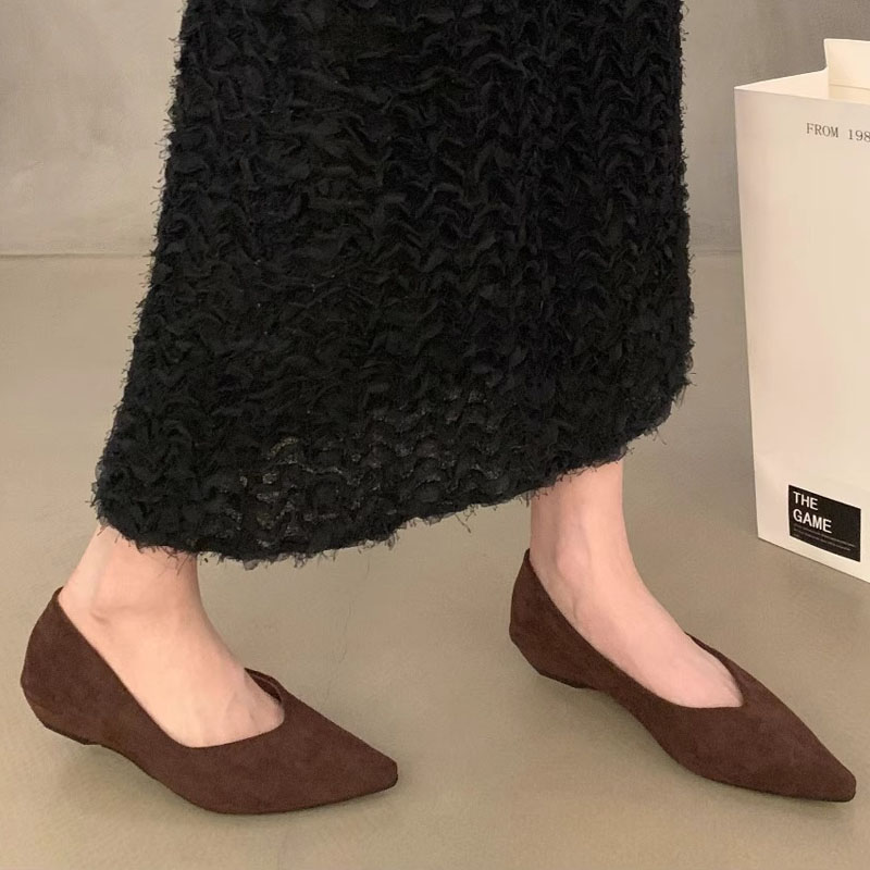 Women'S Shoes For Work - Wiosenne Jesienne Damskie Czółenka na Niskim