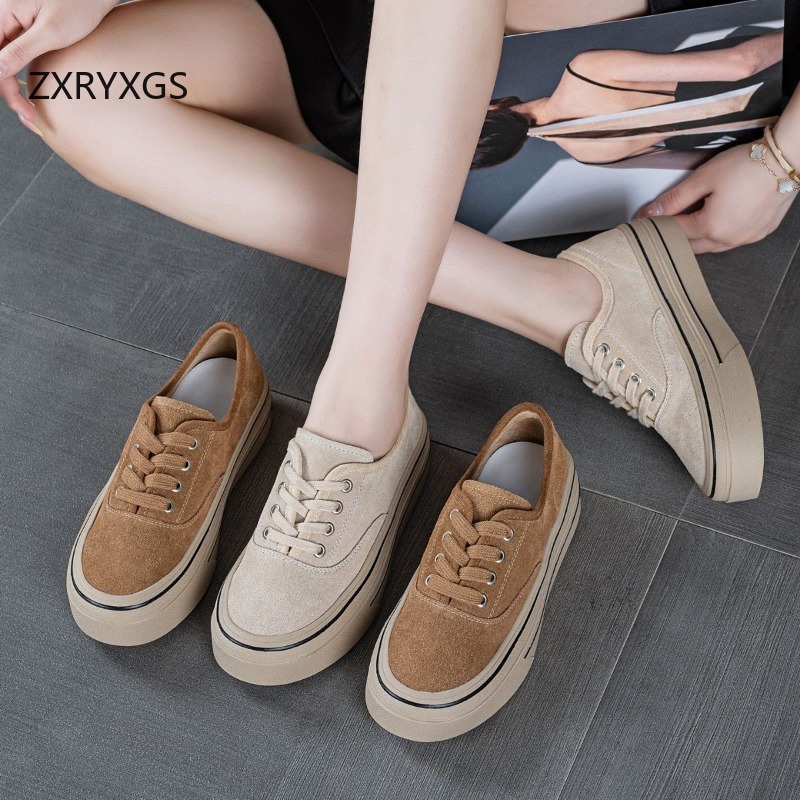 Women Shoes Size 4 In Cm - ZXRYXGS Nowe Jesienne Sznurowane Sneakersy z
