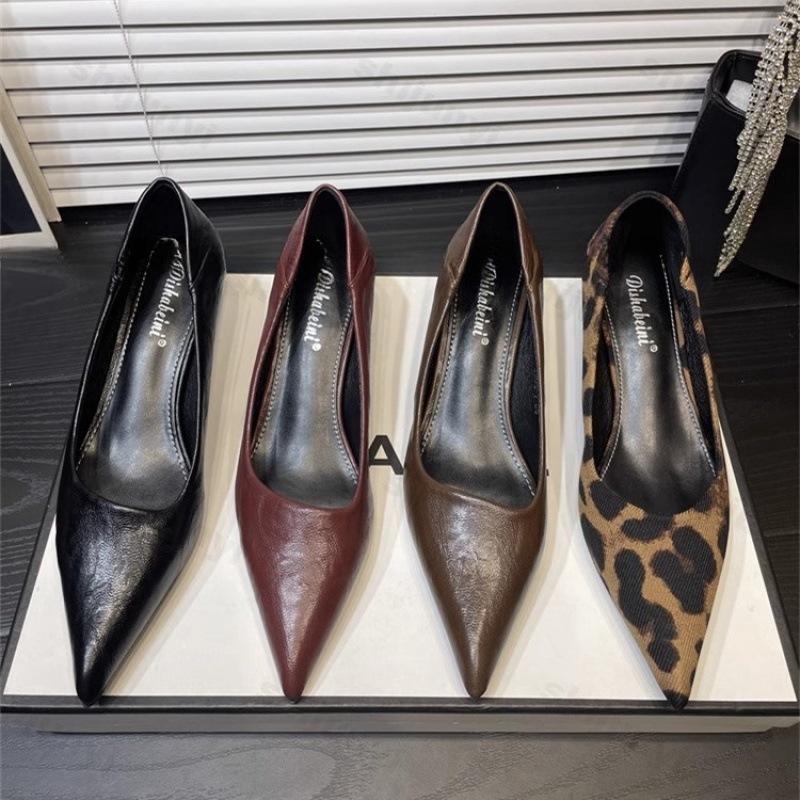 Women'S Shoes Quality - Damskie Szpilki Lakierowane Szpiczaste Eleganckie Francuskie