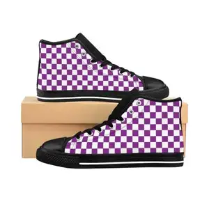 Women'S Shoes In The 90S - Buty w kratę z lat 80.
