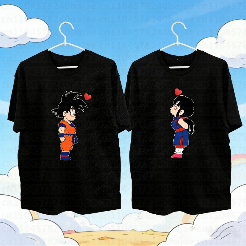 Women'S Shoes In The 90S - Koszulka dla par Goku i Chi-Chi,