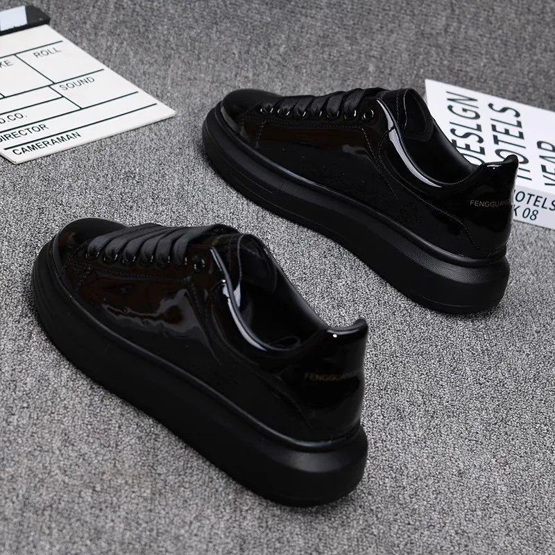 Lakierowane białe buty casualo – Women Shoes Tennis recenzja i cena