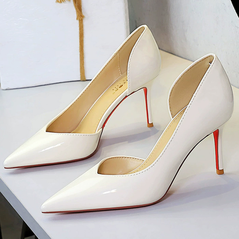 BIGTREE Damskie Czółenka Lakie – Women Shoes Size 4 In Cm recenzja i cena