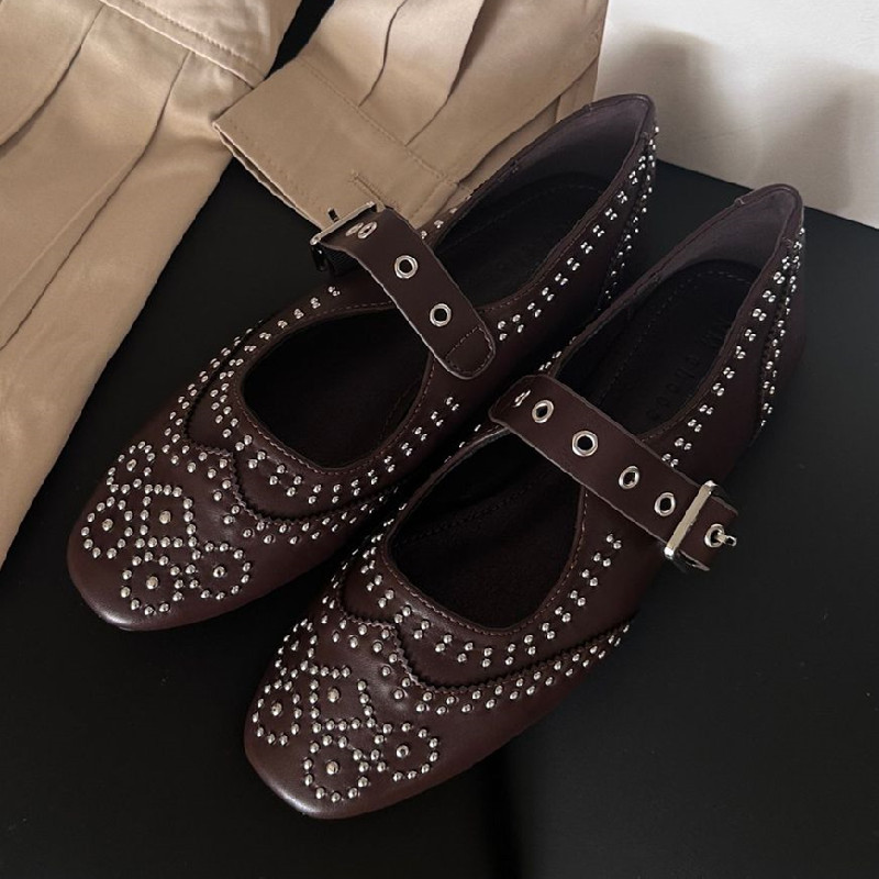 Damskie baleriny Mary Jane z o – Women Shoes Brand recenzja i cena