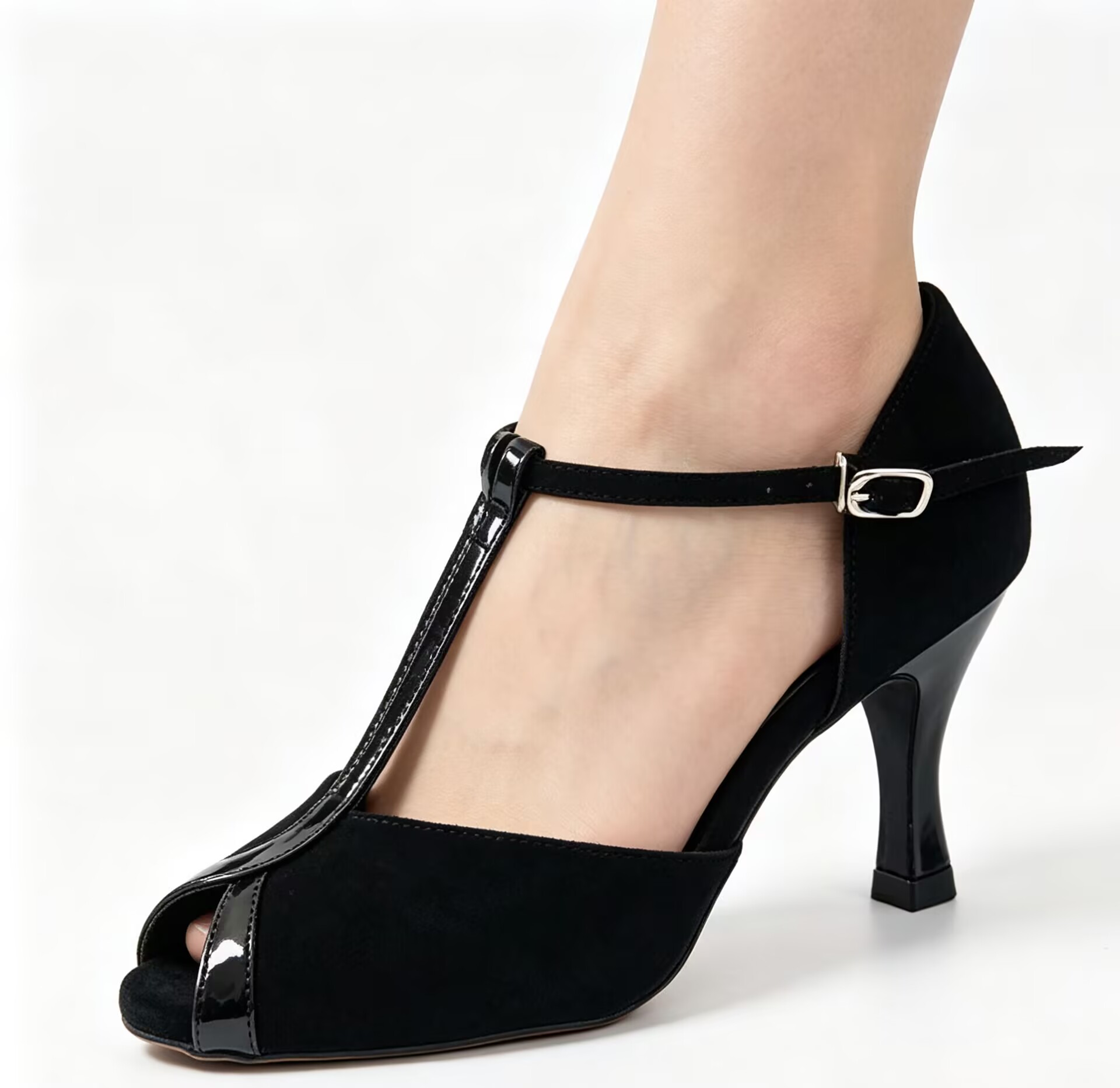 Czarne lub brązowe buty do tań – Women Shoes Size 4 In Cm recenzja i cena