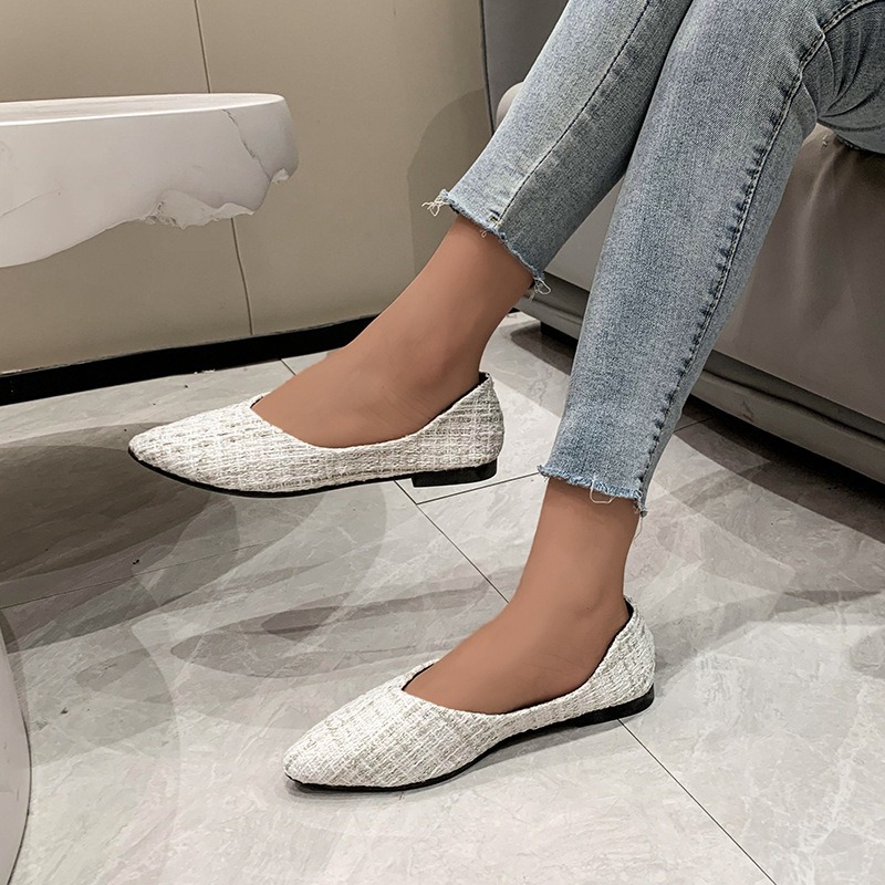 Duże Rozmiary Damskie Buty na  – Pointed Toe Flat recenzja i cena