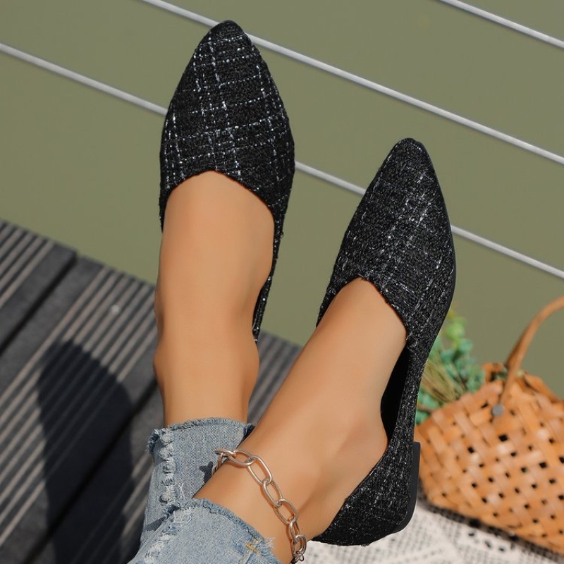 Duże Rozmiary Damskie Buty na  – Pointed Toe Flat recenzja i cena