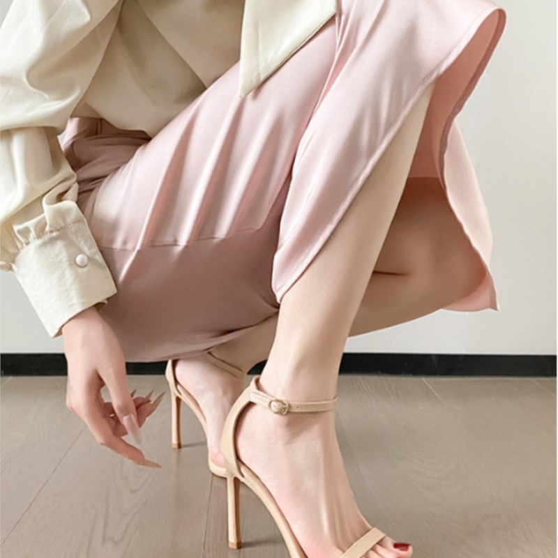 Nowe sandały wsuwane z odkryty – Women'S Shoes For Work recenzja i cena