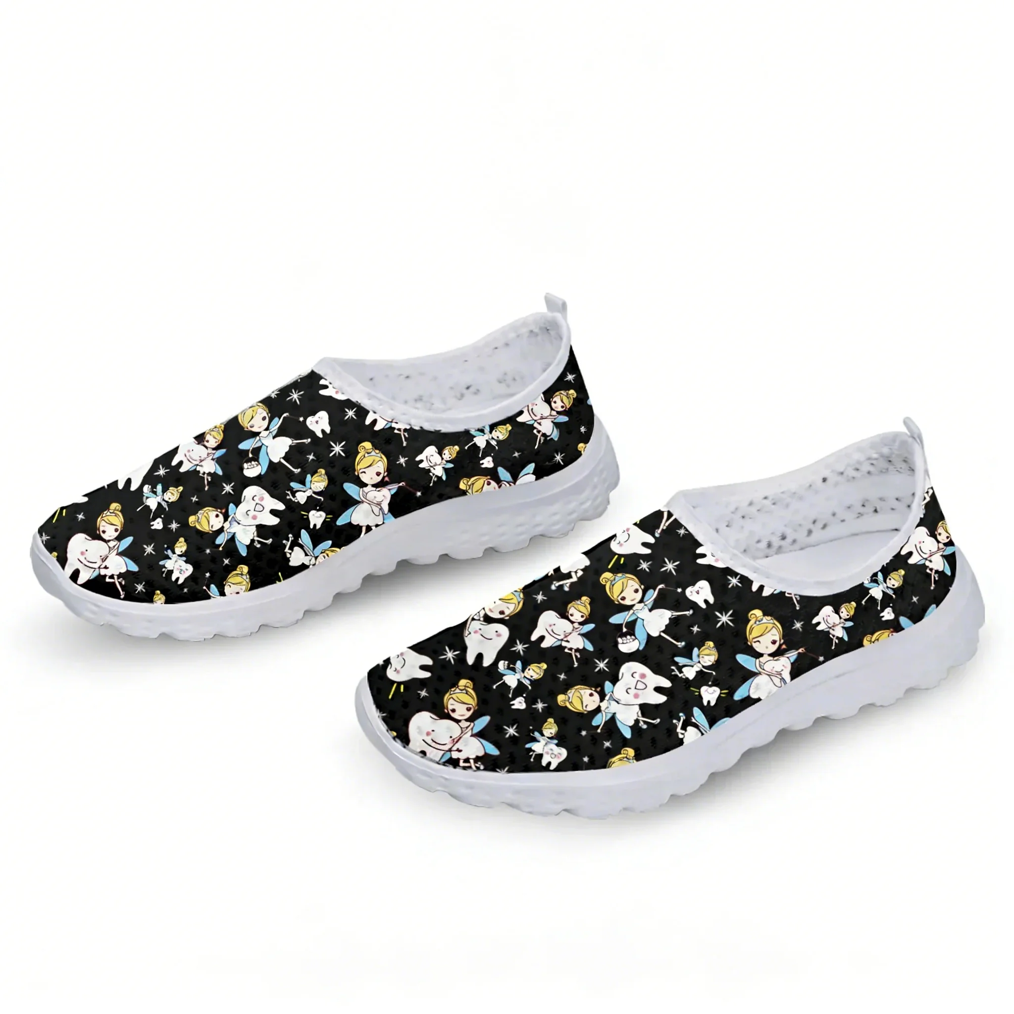 Urocze kreskówkowe sneakersy z – Women Shoes Tennis recenzja i cena