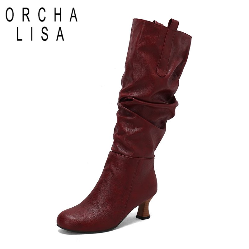 ORCHA LISAFancy Damskie Kozaki – Women'S Shoes Extended Sizes recenzja i cena