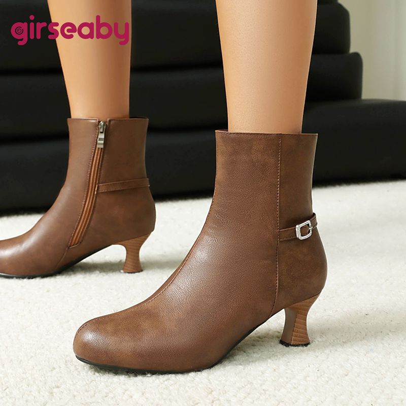 Buty Girseaby Fashion Retro Of – Women'S Shoes Extended Sizes recenzja i cena