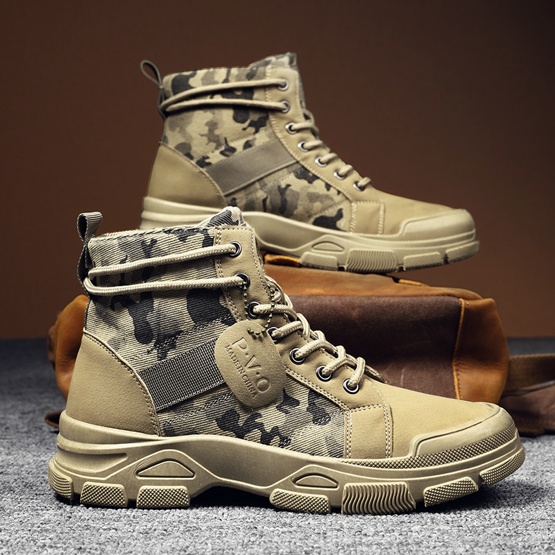 Wysokie buty męskie jesienne k – Suede Ankle Boot recenzja i cena