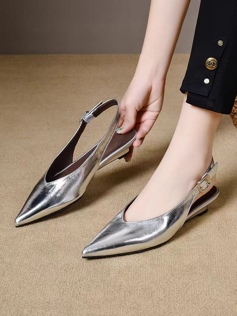Damskie sandały letnie 2026 no – Pointed Toe Flat recenzja i cena