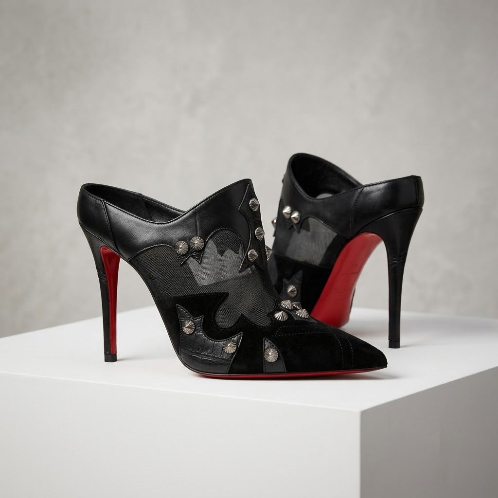 Damskie czarne sandały na szpi – Pointed Toe Flat recenzja i cena