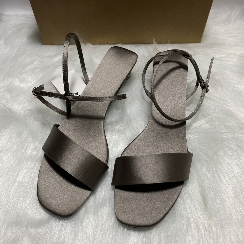 Luksusowe satynowe sandały dam – Women Shoes Brand recenzja i cena