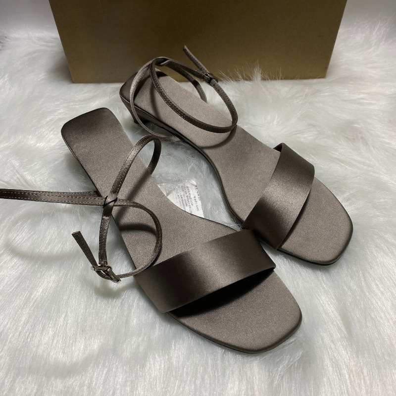 Luksusowe satynowe sandały dam – Women Shoes Brand recenzja i cena