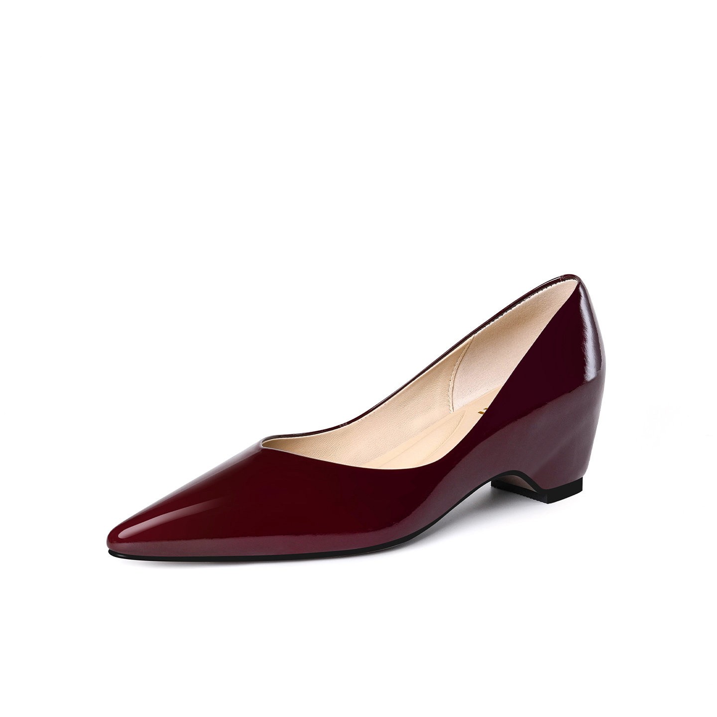 Szpiczaste baleriny z niskim w – Women'S Shoes For Work recenzja i cena