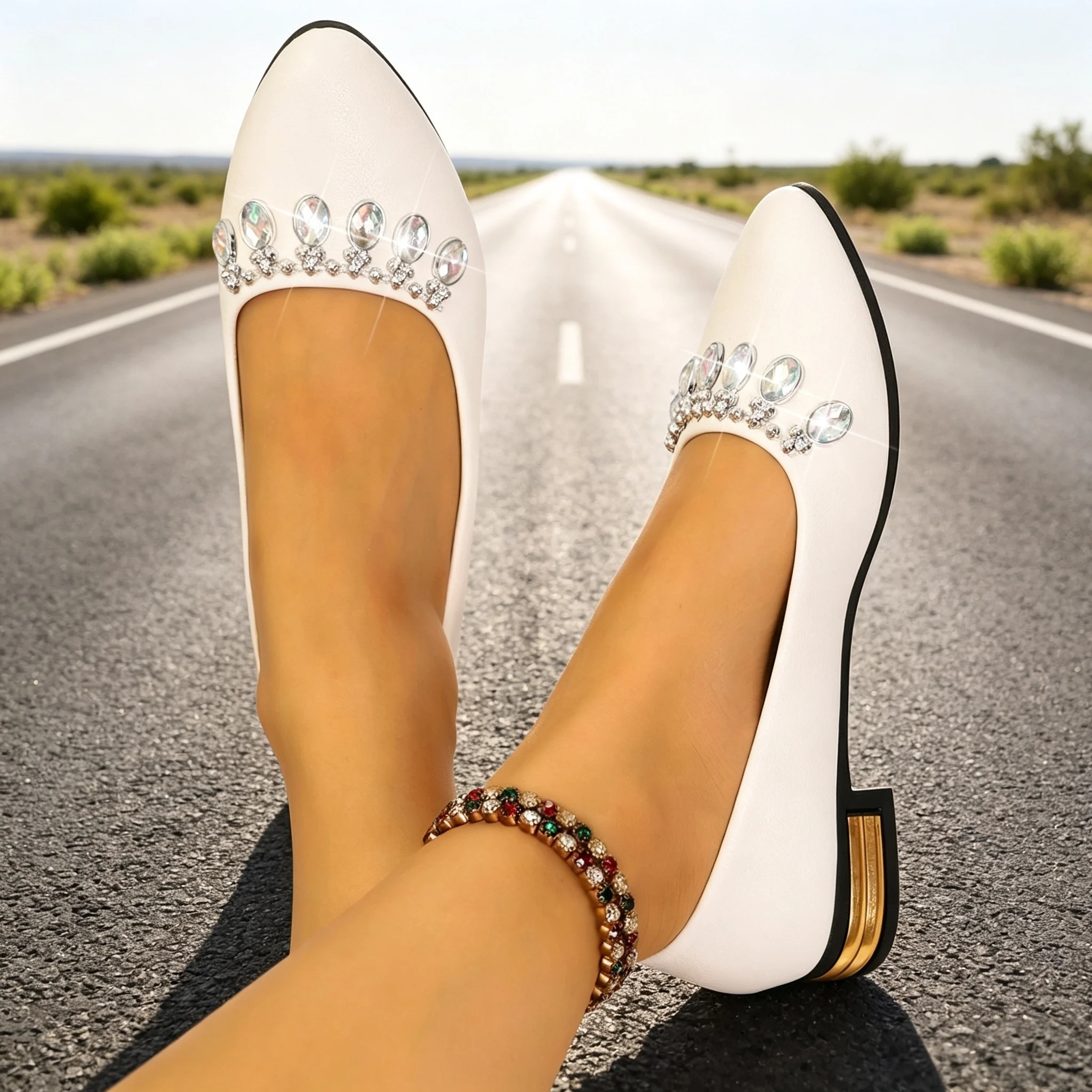 Damskie baleriny z ostrym nosk – Women'S Shoes Quality recenzja i cena