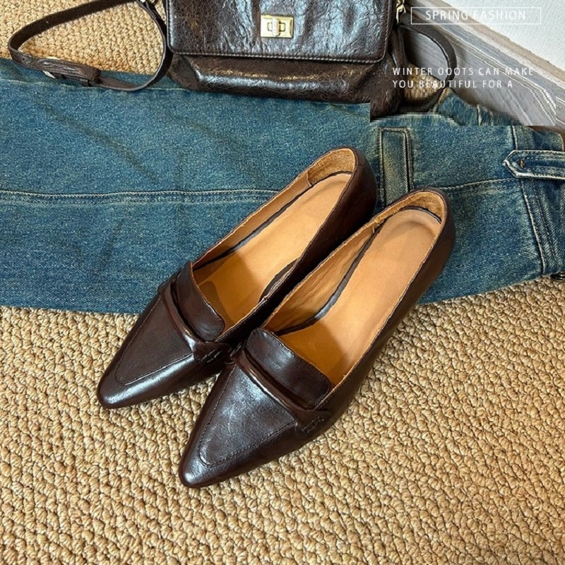 Wygodne Czółenka na Niskim Obc – Women Shoes Size 4 In Cm recenzja i cena