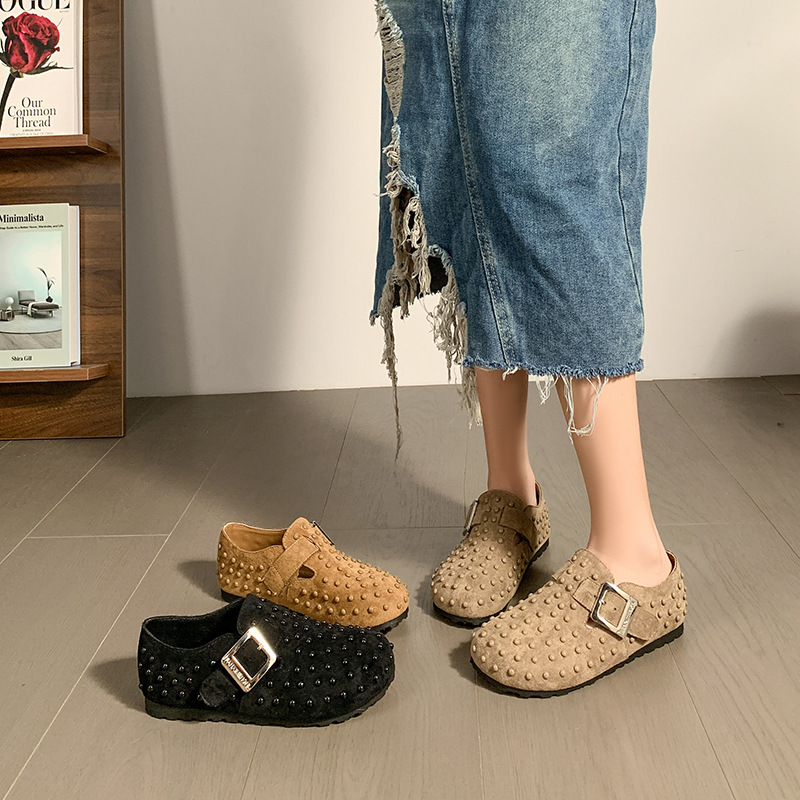 Damskie zamszowe chodaki skórz – Women'S Shoes With Arch Support recenzja i cena