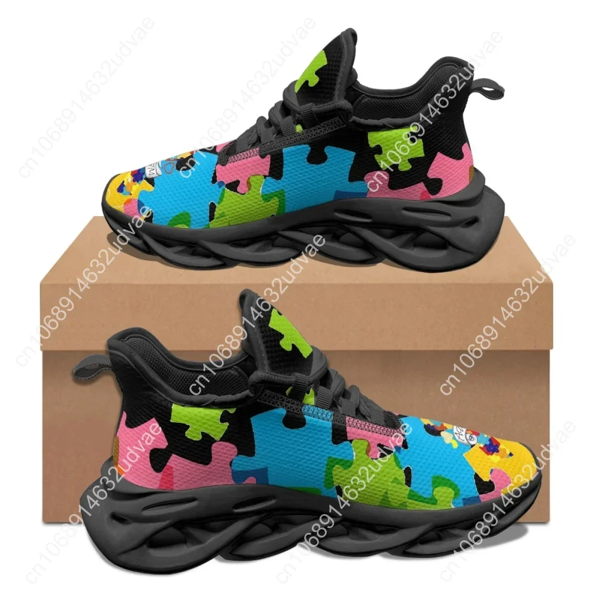 Buty sportowe z motywem autyzm – Women'S Shoes Running Sports recenzja i cena