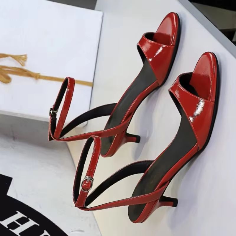 Buty BIGTREE z odkrytymi palca – Women Shoes Size 4 In Cm recenzja i cena