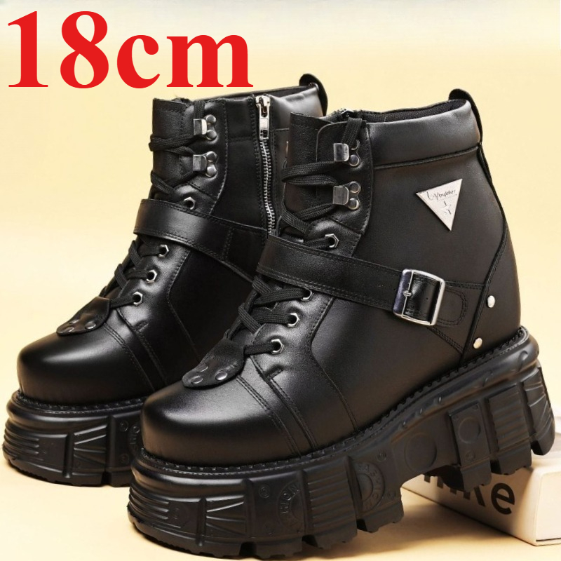 Męskie buty motocyklowe ze skó – Suede Ankle Boot recenzja i cena