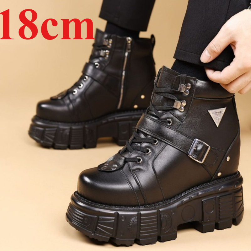 Męskie buty motocyklowe ze skó – Suede Ankle Boot recenzja i cena