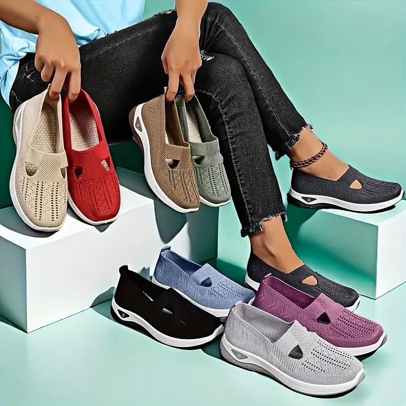 Damskie wsuwane sneakersy na w – Women'S Shoes With Arch Support recenzja i cena