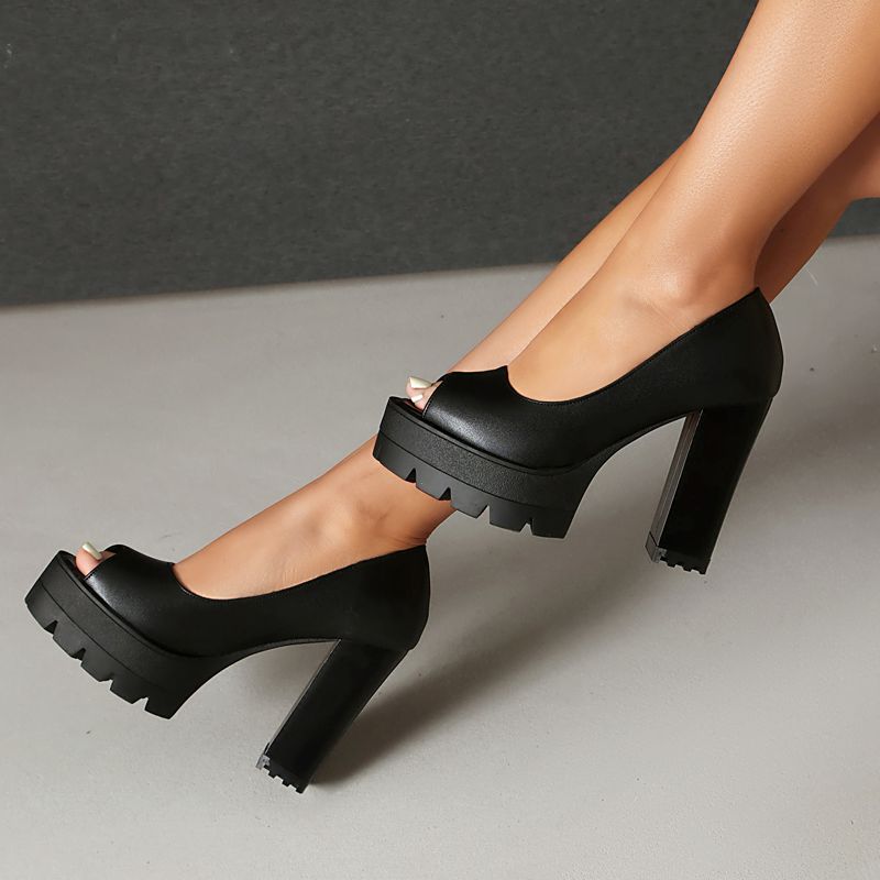 REAVE CAT Czarne Seksowne Dams – Women'S Shoes Extended Sizes recenzja i cena