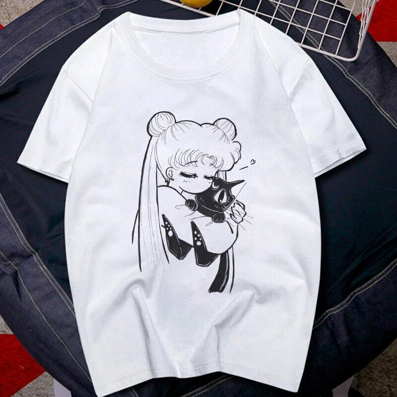 Koszulka T-shirt Lata 90. Anim – Women'S Shoes In The 90S recenzja i cena