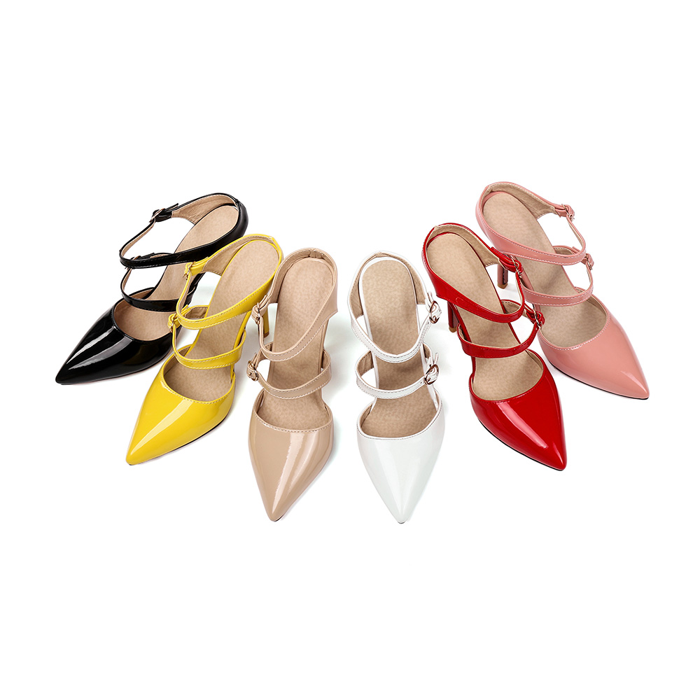 Brand New Sexy czerwony żółty  – Women Shoes Brand recenzja i cena