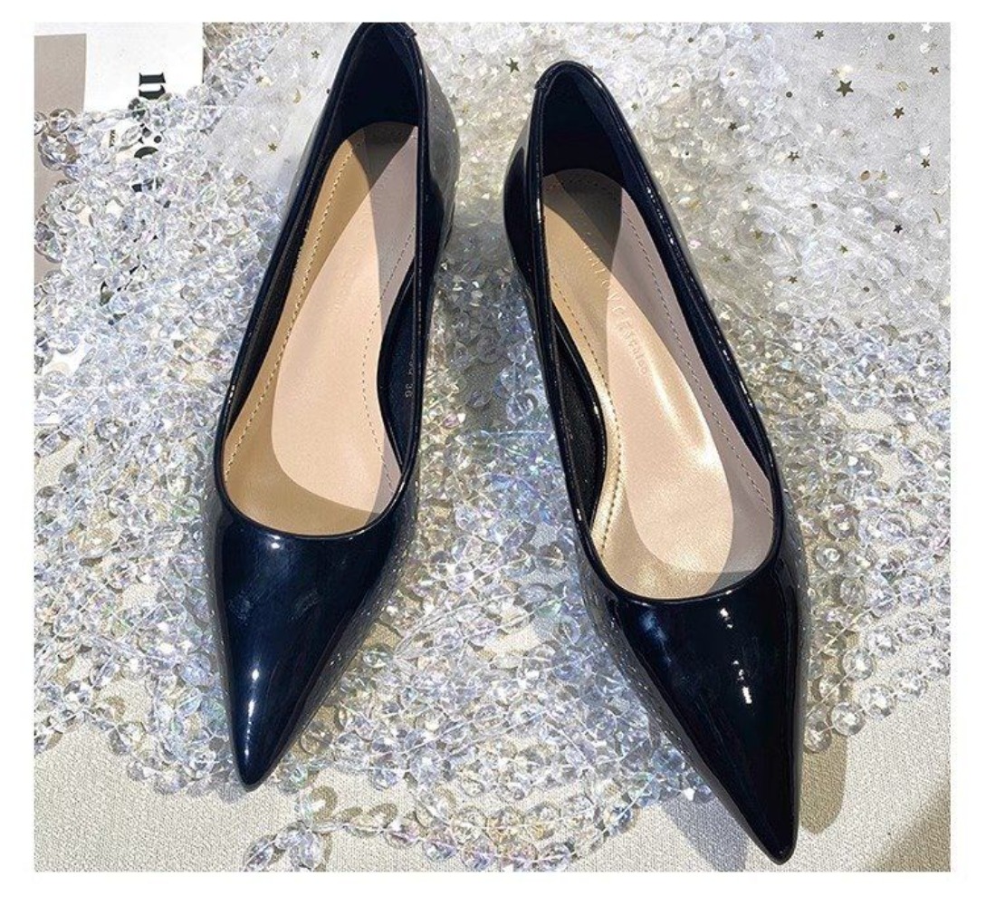 Francuskie szpilki ze skóry la – Pointed Toe Flat recenzja i cena