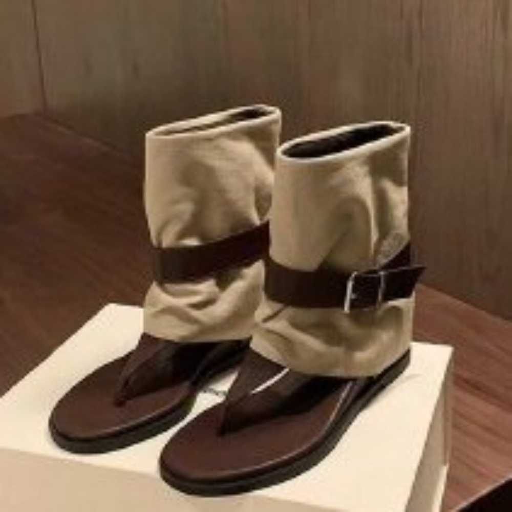 Damskie sandały vintage z kolo – Suede Ankle Boot recenzja i cena