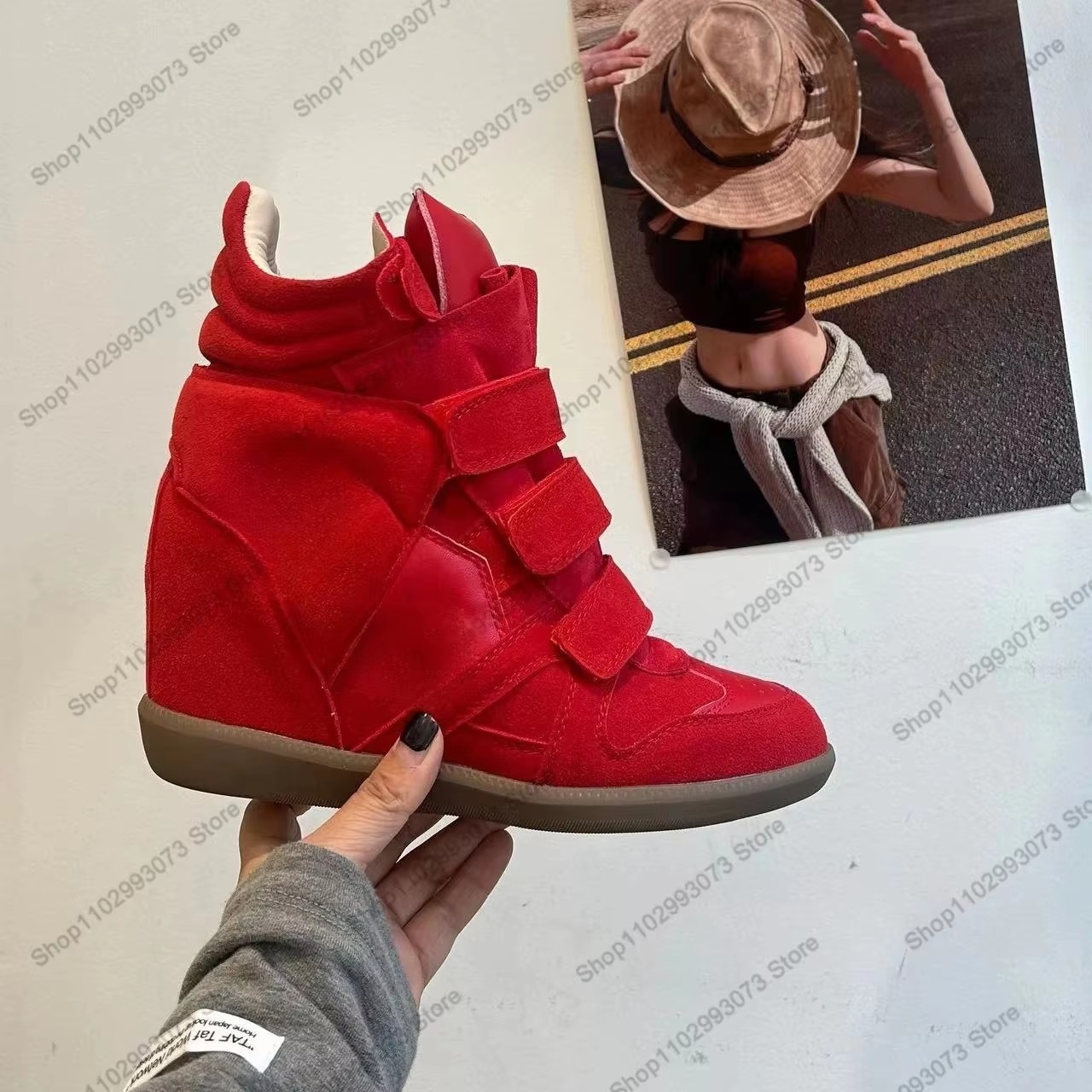 Damskie sneakersy na ukrytym k – Suede Ankle Boot recenzja i cena